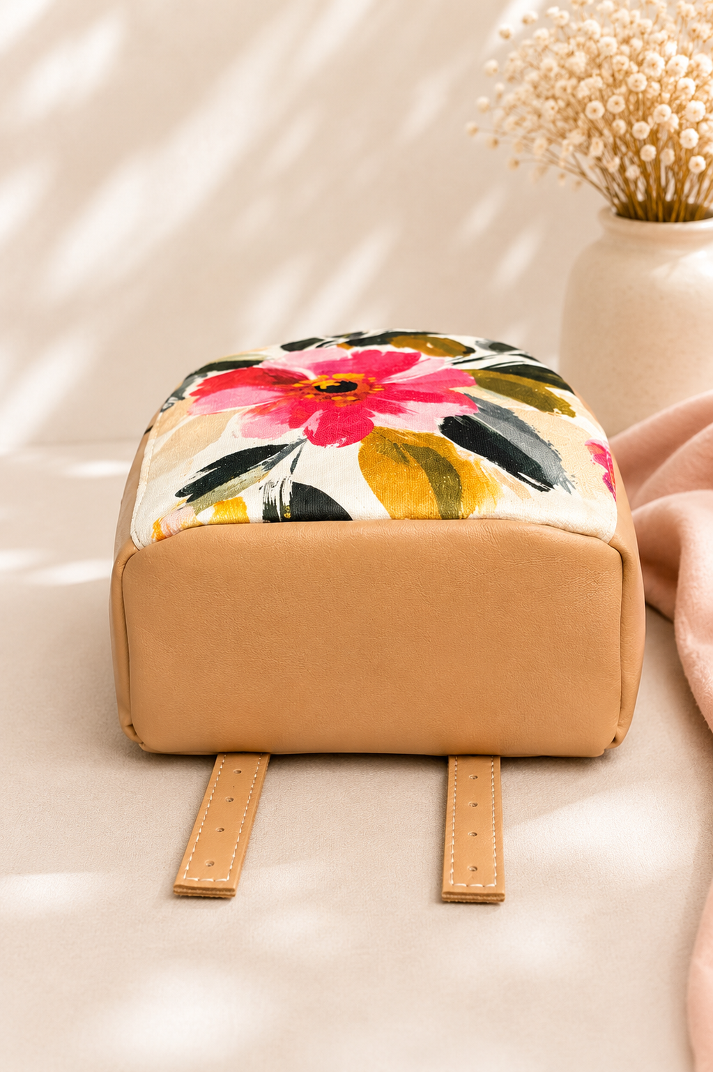 Blommeprag Mini-Rugsakkie