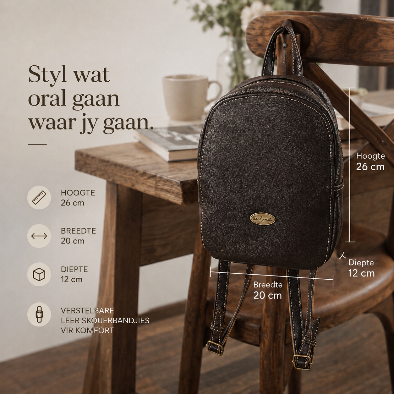 Die Donkersjokolade Rugsak