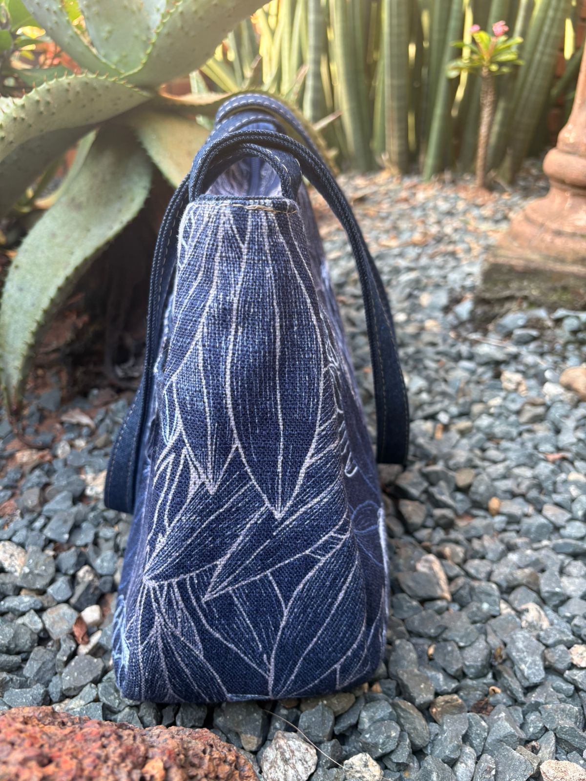 Die Stylvol sak - Handgemaakte lap sak